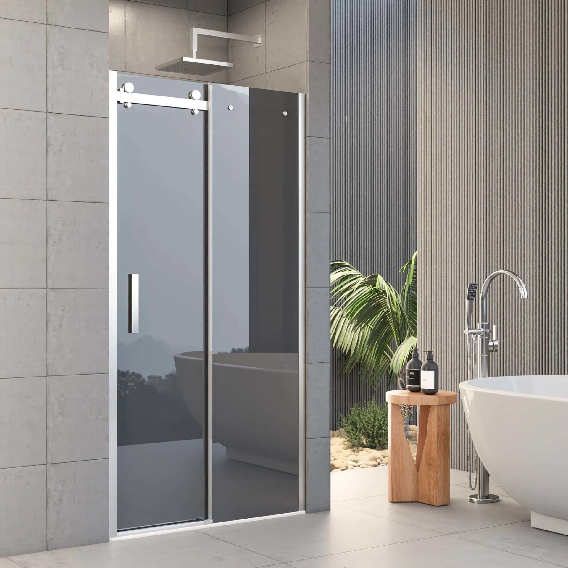 Urbano Metro 1 Sabit 1 Sürgü Duşakabin