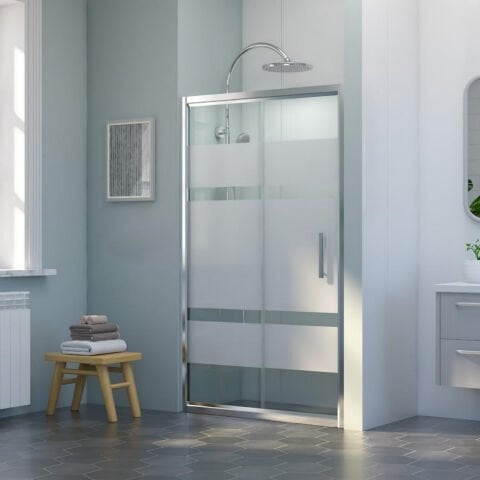 Nova Velox İki Duvar Arası 1 Sabit 1 Sürgü Duşakabin