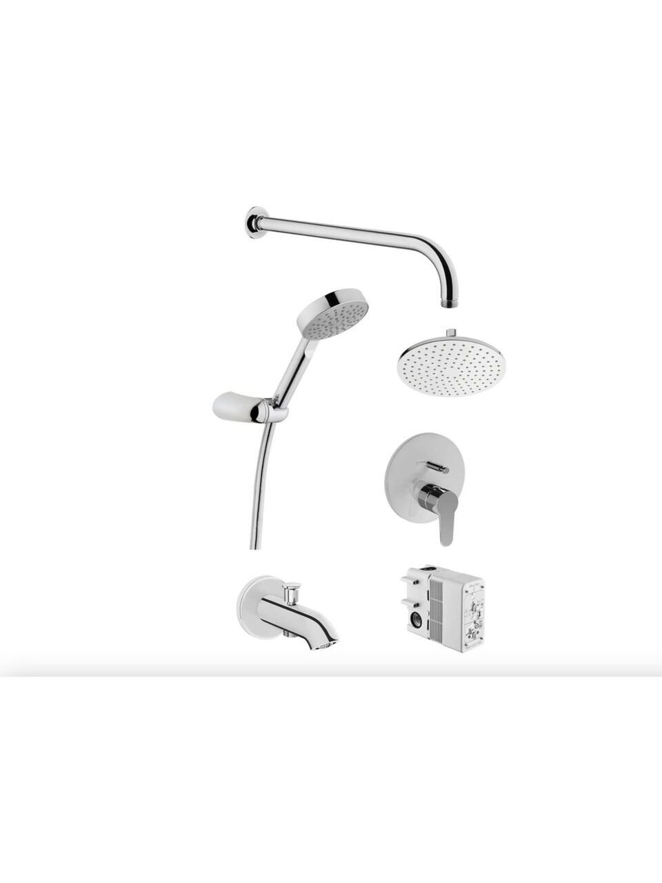 VitrA Win S Rain L -Master 1f Ankastre Duş Seti