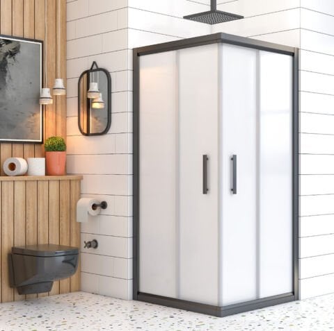 Siyah Kare Duşakabin (5)