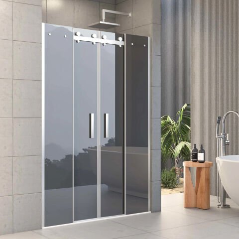 Urbano Metro Orta Açılır 2 Sabit 2 Çalışır Duşakabin