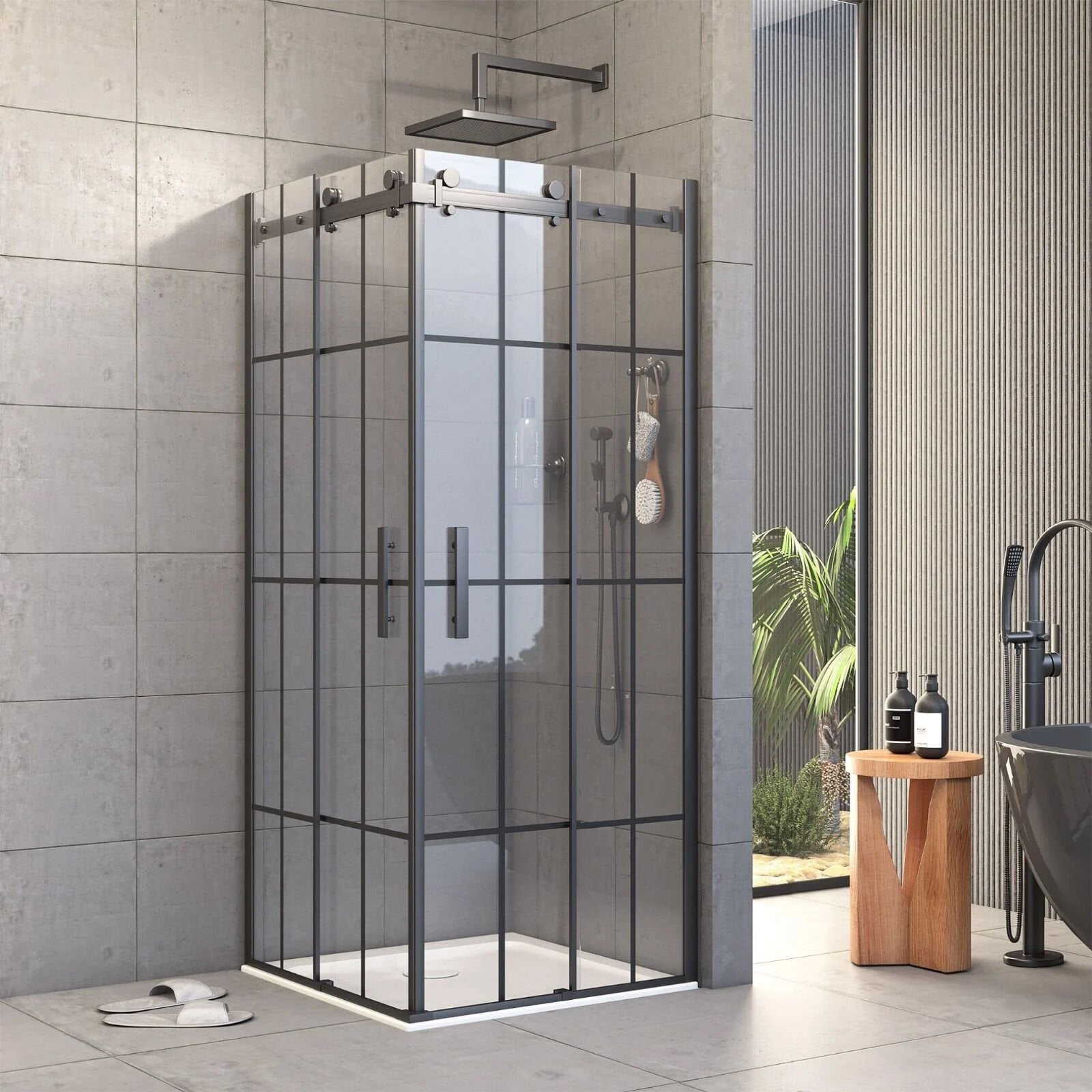 Urbano Edge Kare Duşakabin