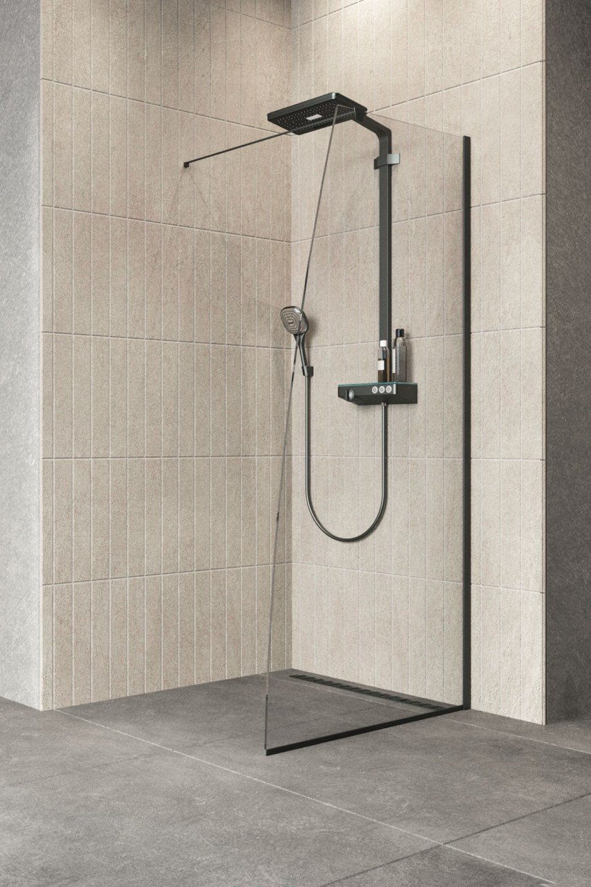 Siyah Profil Yan Panel 100 CM