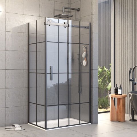 Urbano Edge Sabit Panelli Dikdörtgen Duşakabin