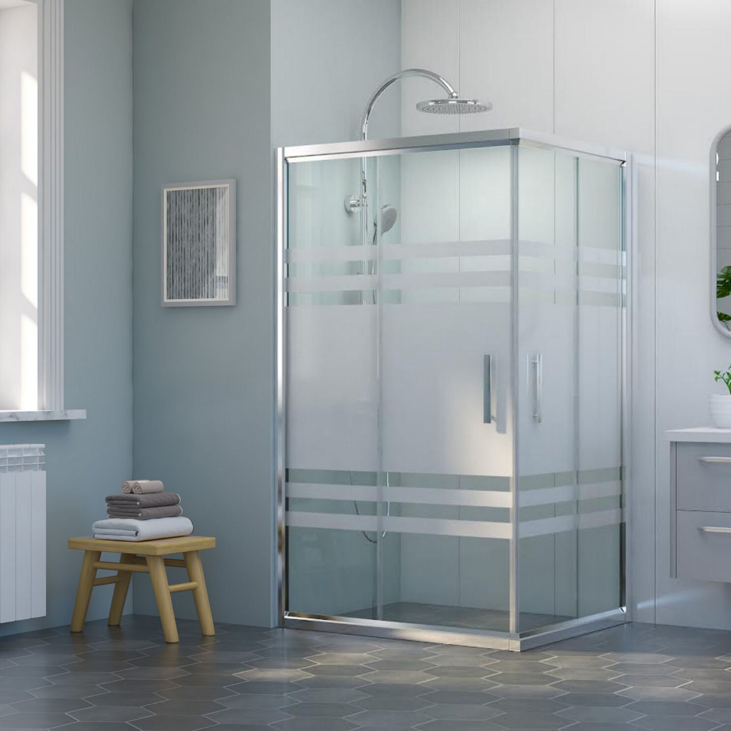 Nova Prisma Dikdörtgen Duşakabin