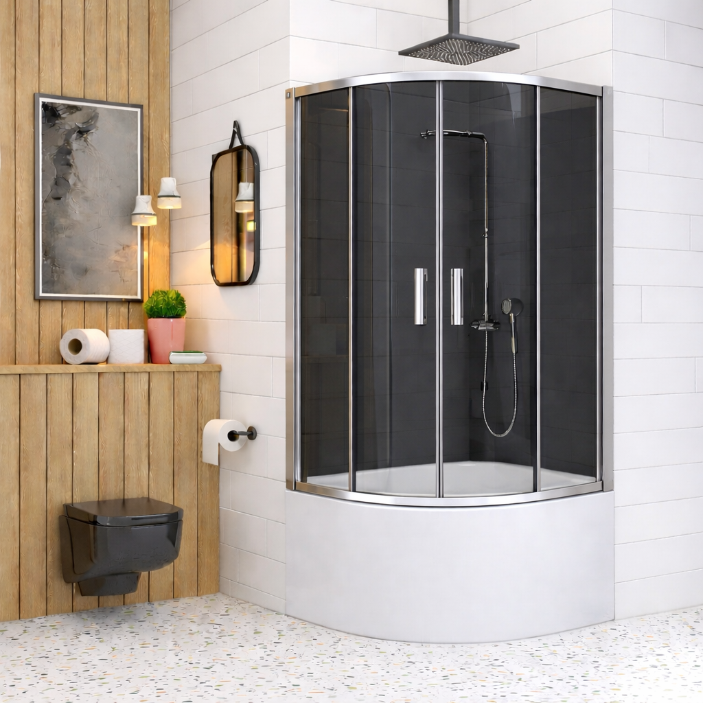 Dusakabincim Prestige Füme Seri  90x90 Oval                                                                                              SINIRLI STOK