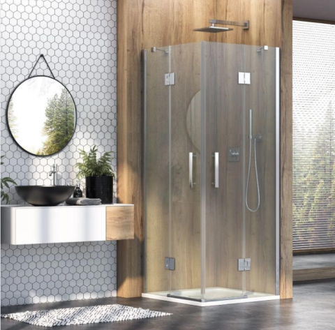 Aura Luman Menteşeli Köşe Duşakabin