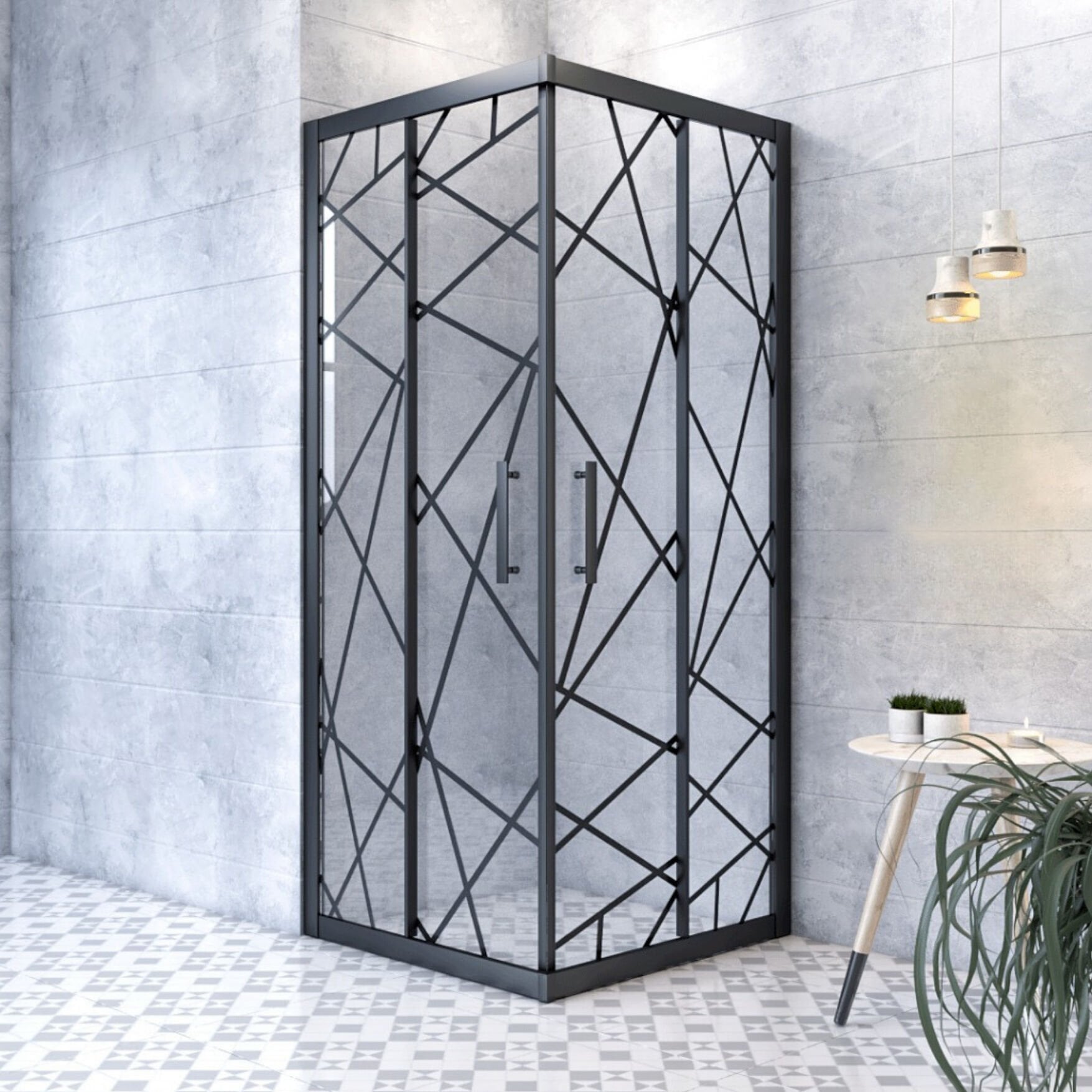 Mira Clarity Kare Duşakabin