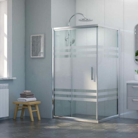 Nova Prisma Sabit Panelli Dikdörtgen Duşakabin