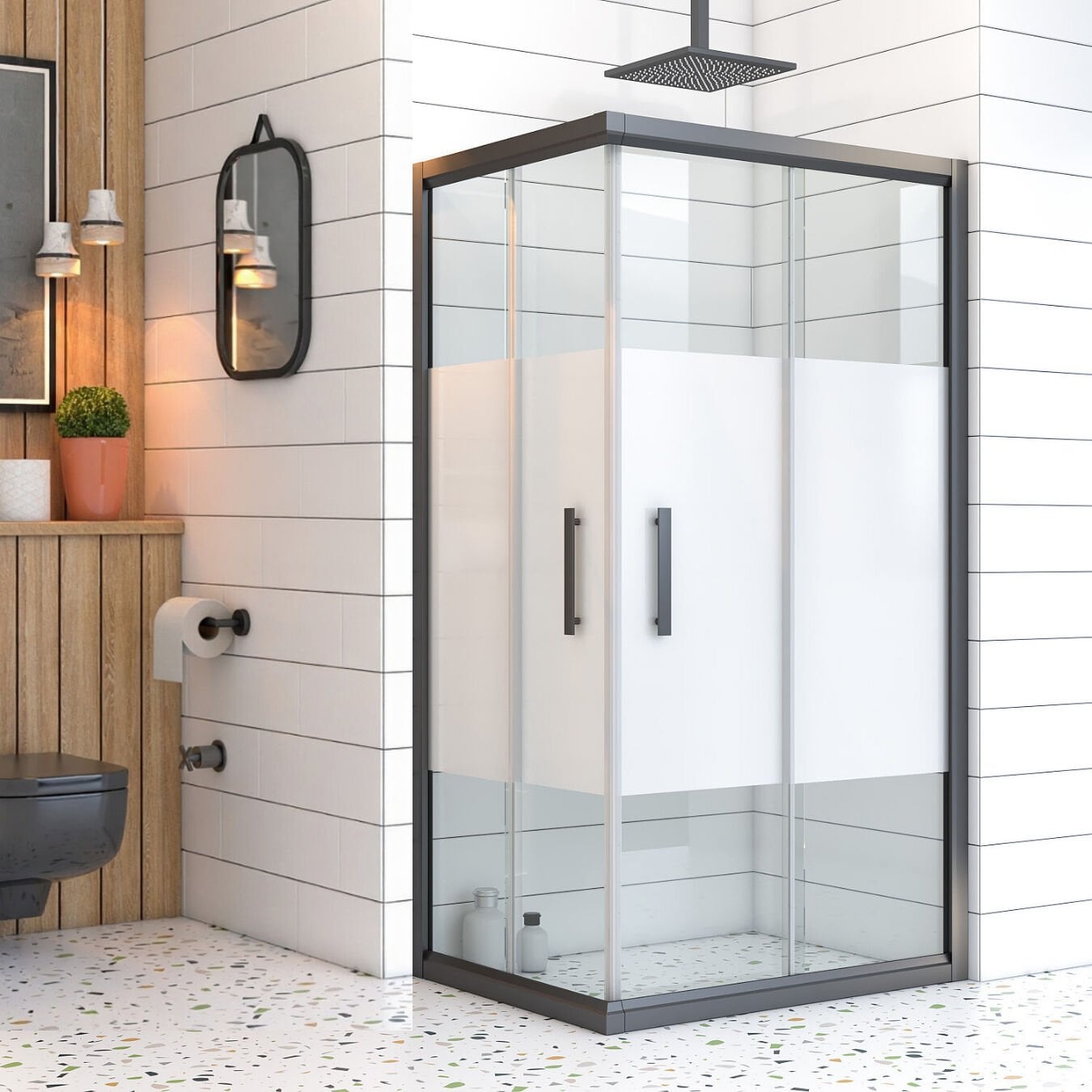 Mira Clarity Dikdörtgen Duşakabin