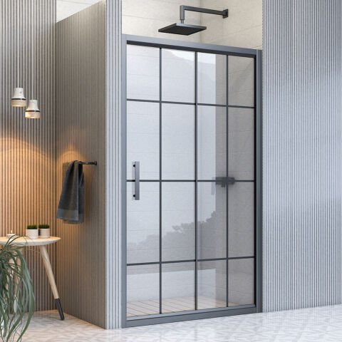 Mira Luna İki Duvar Arası 1 Sabit 1 Sürgü Duşakabin