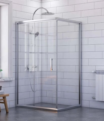 Nova Plus Sabit Panelli Dikdörtgen Duşakabin