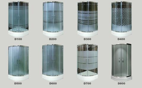 Dikdörtgen-Kare Duşakabin Tekne-Takım