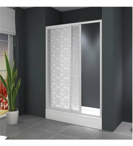 Sürgülü Tek Kapılı Mika Duşakabin