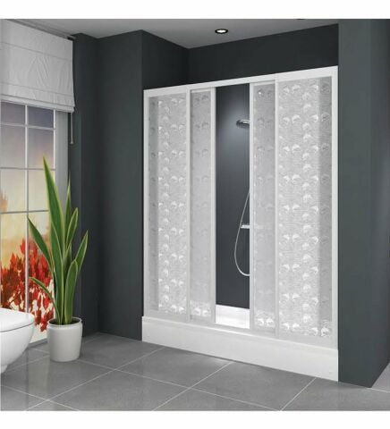 Sürgülü Çift Kapılı Mika Kabin