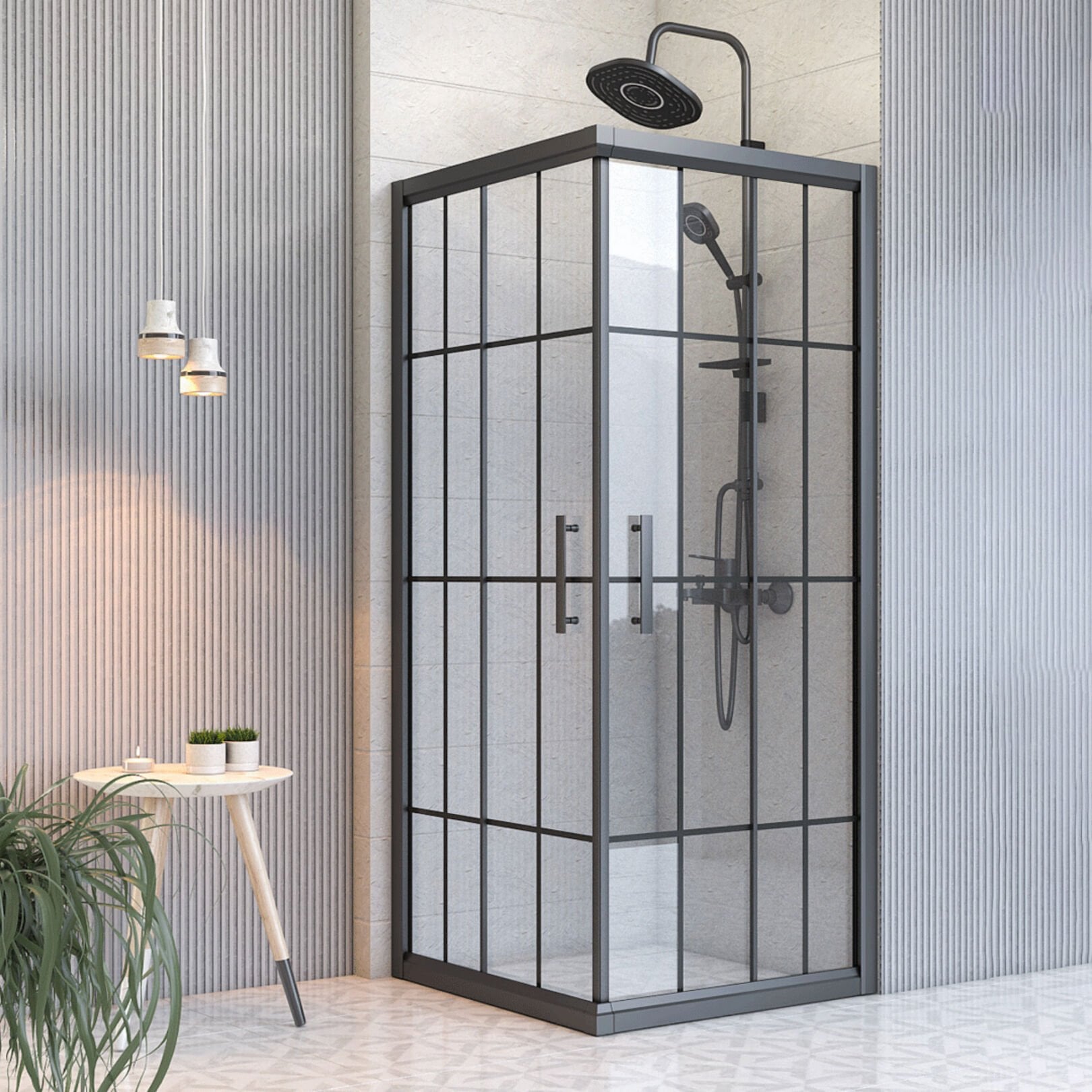 Mira Luna Kare Duşakabin