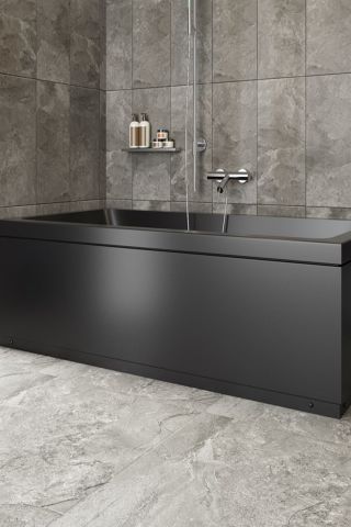 70x150 Cm Siyah Dikdörtgen Küvet