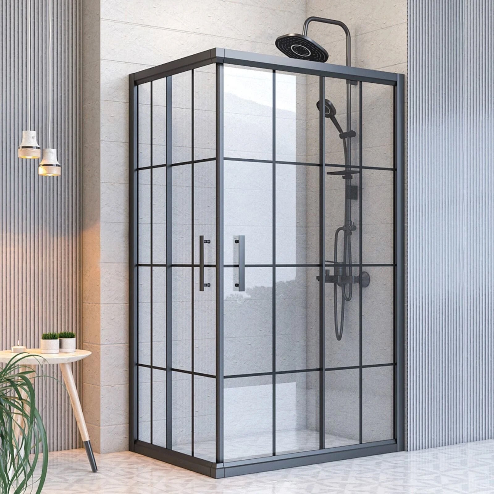 Mira Luna Dikdörtgen Duşakabin