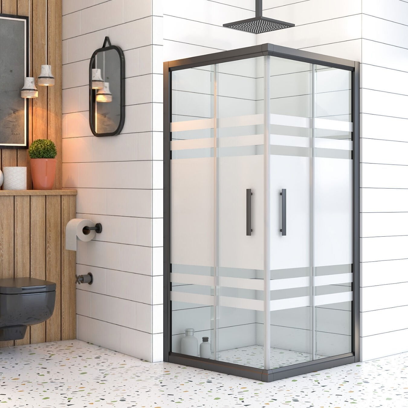 Mira Bliss Kare Duşakabin