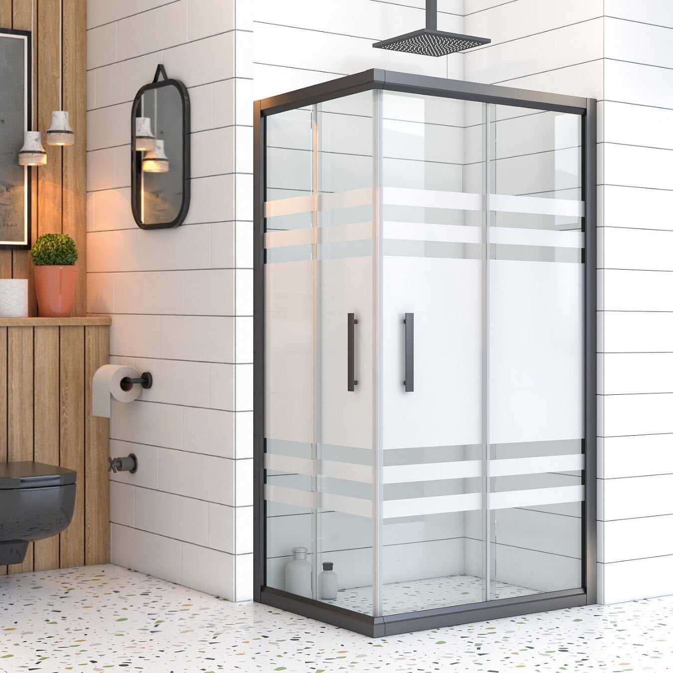 Mira Bliss Dikdörtgen Duşakabin