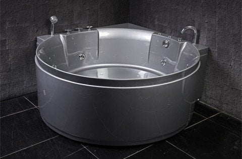 Lotus Black 153x153 cm Jakuzi