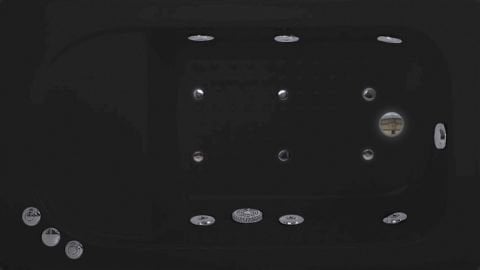 Siyah Dikdörtgen Oturmalı Jakuzi