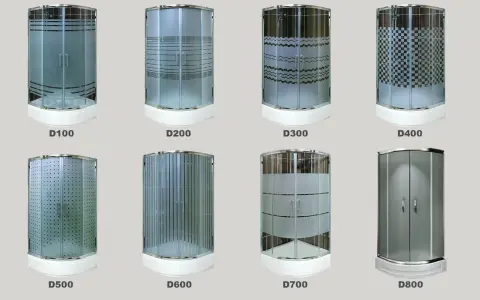 Altın Sarı Duş Üstü İki Kapılı Duşakabin