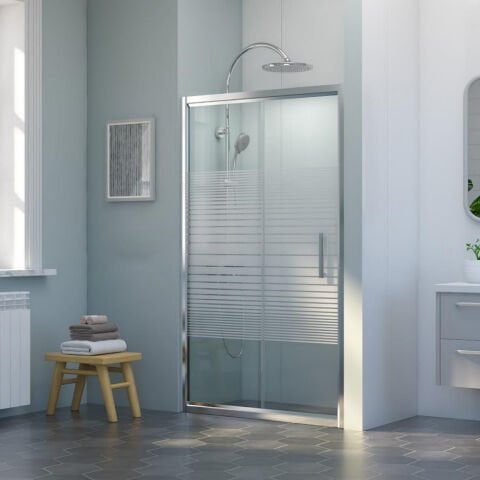 Nova Elementa İki Duvar Arası 1 Sabit 1 Sürgü Duşakabin