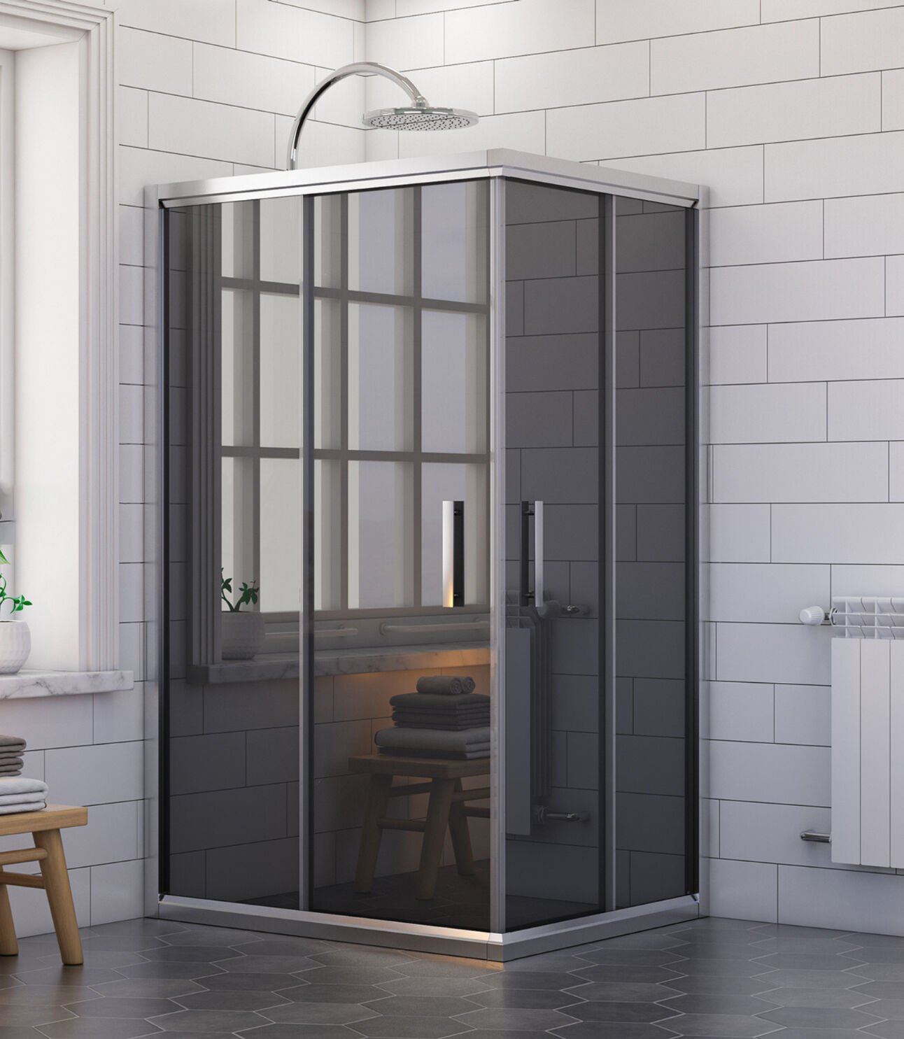 Nova Pure Dikdörtgen Duşakabin