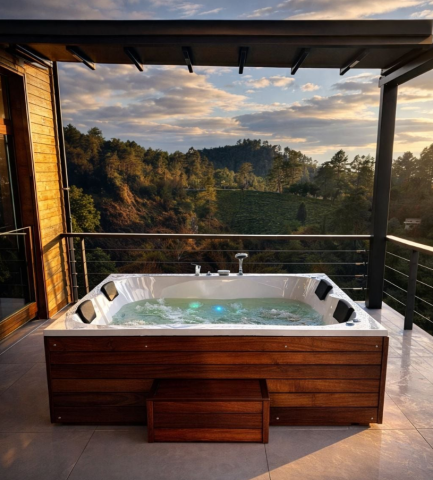 160x200 Iroko Panelli Jakuzi