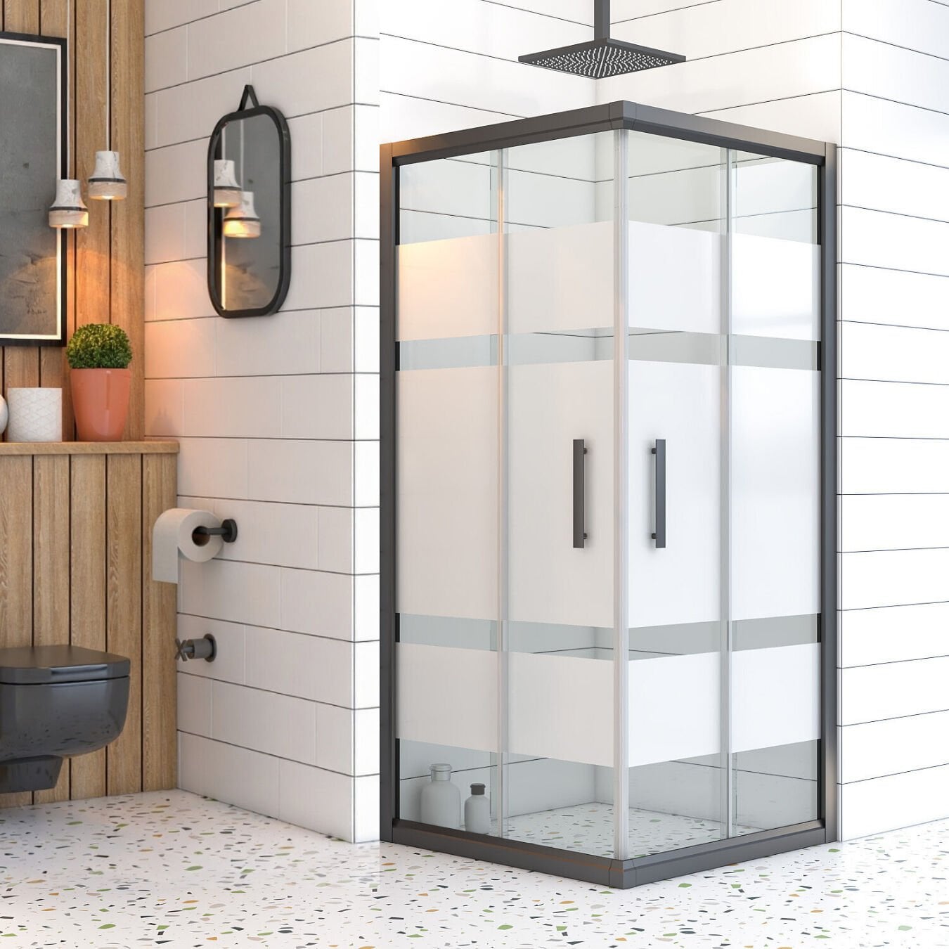 Mira Luxa Kare Duşakabin