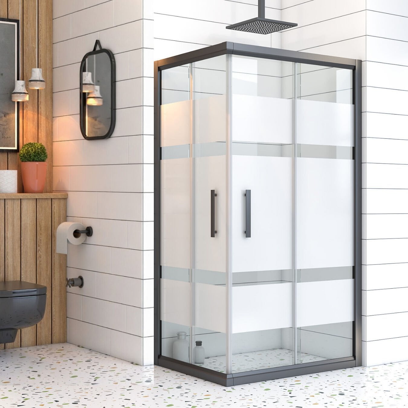 Mira Luxa Dikdörtgen Duşakabin