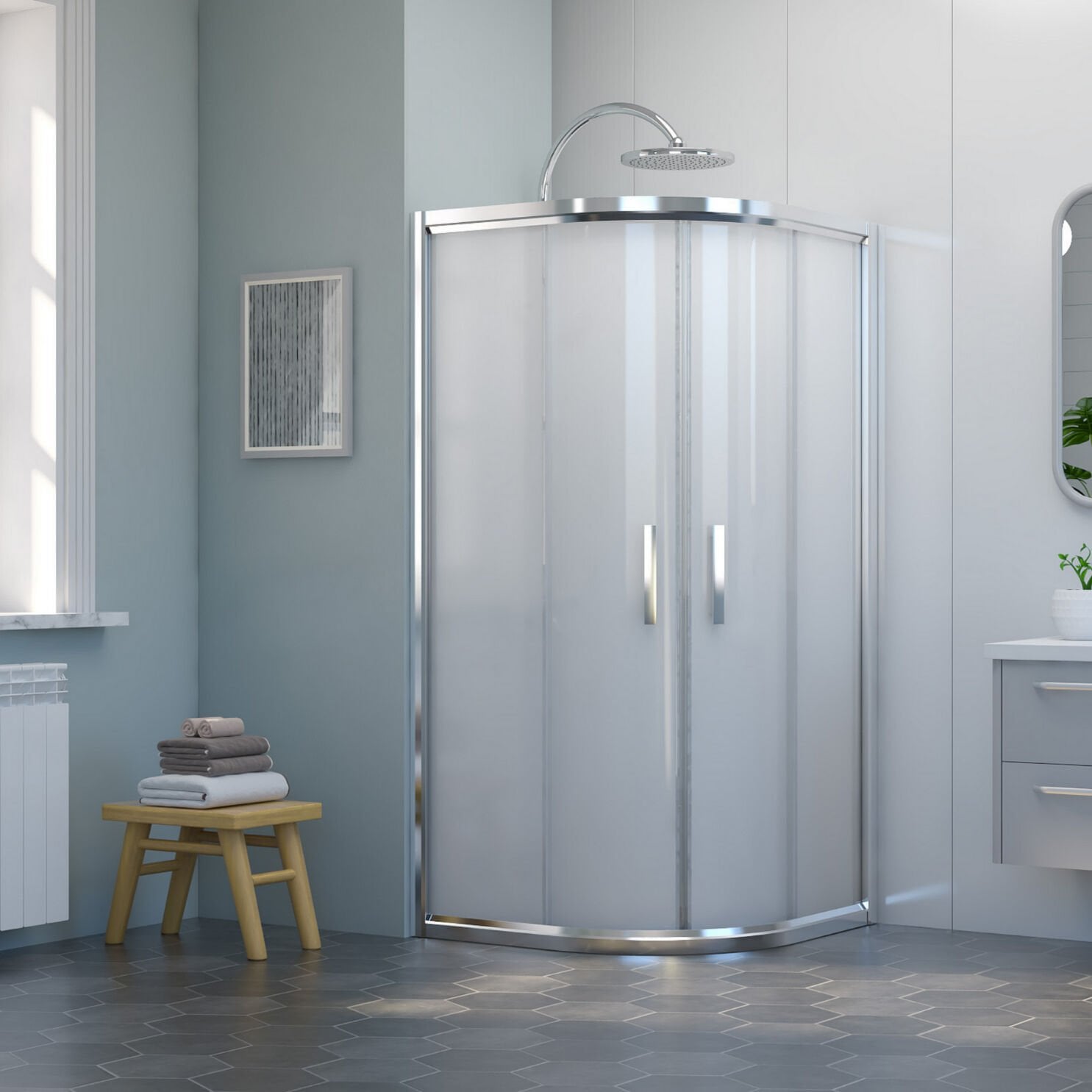 Nova Tempo Oval Duşakabin