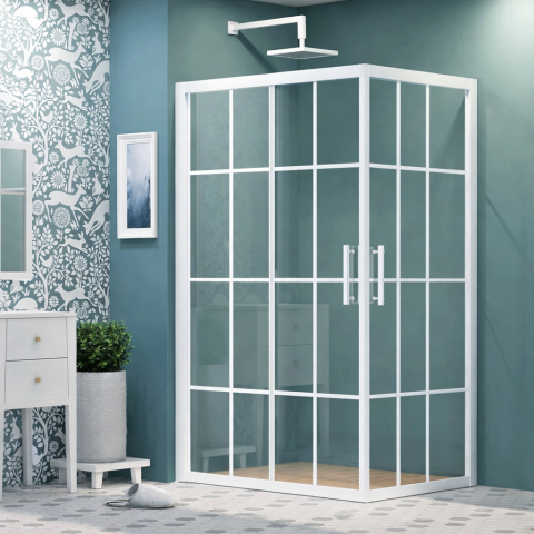 Dusakabincim White Nova Dikdörtgen Duşakabin