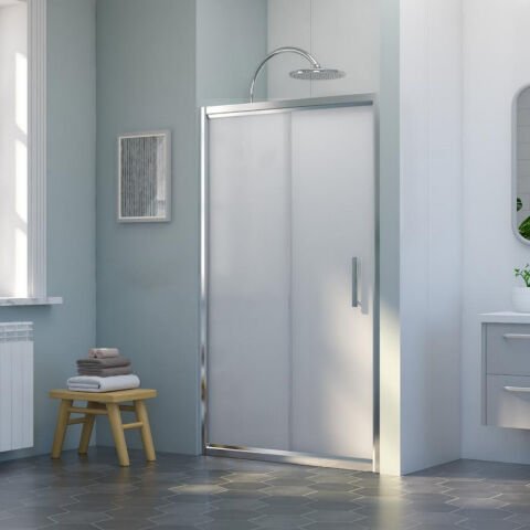 Nova Tempo İki Duvar Arası 1 Sabit 1 Sürgü Duşakabin