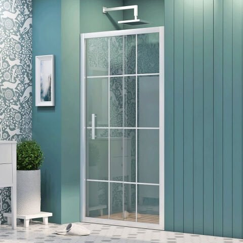 Aquavia Lucent İki Duvar Arası 1 Sabit 1 Sürgü Duşakabin