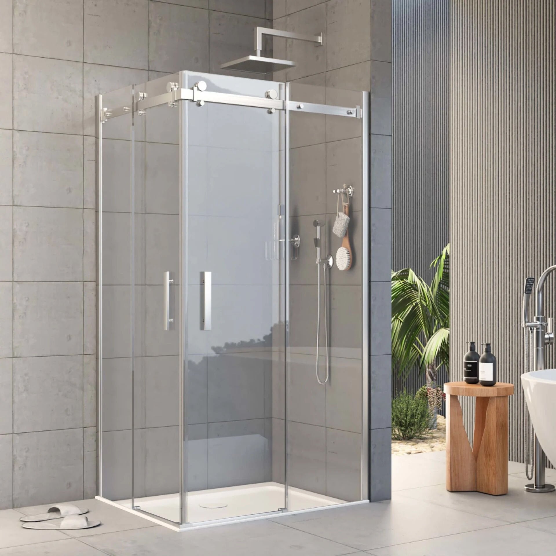 Urbano  Vision Dikdörtgen Duşakabin