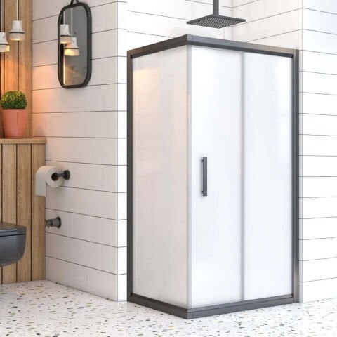 Mira Delta Sabit Panelli Dikdörtgen Duşakabin