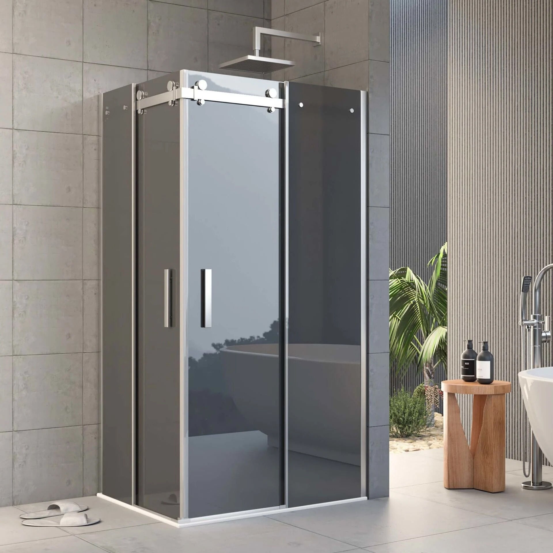 Urbano Metro Panelli Dikdörtgen Duşakabin