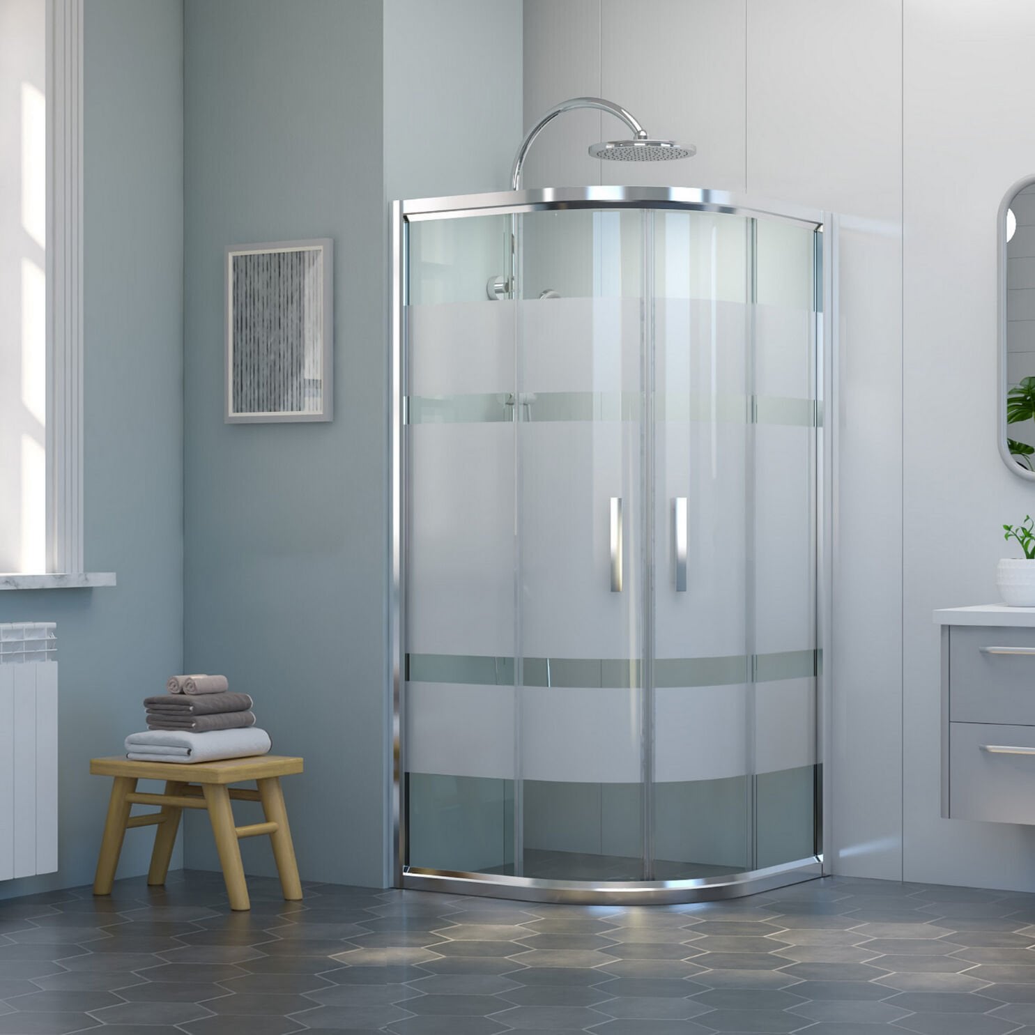 Nova Velox Oval Duşakabin