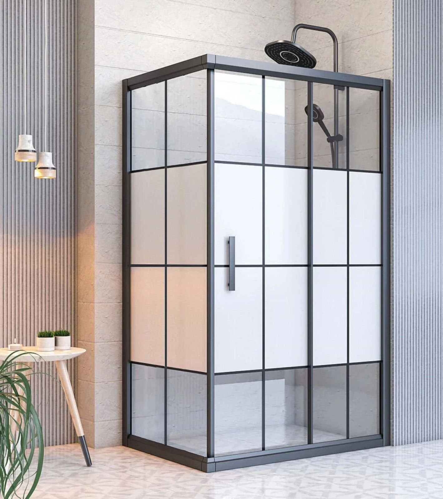 Mira Oceana Sabit Panelli Dikdörtgen Duşakabin